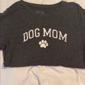 Dog mom tee